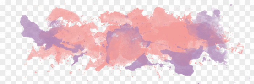 Watercolor Painting Purple Blog Pastel Run Or Run/Walk PNG