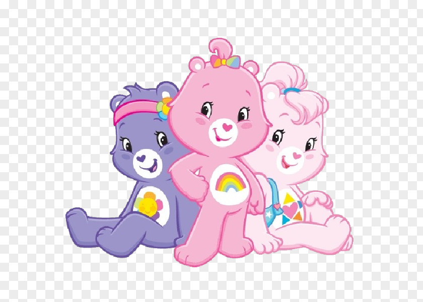 Caring Tenderheart Bear Care Bears Cartoon Clip Art PNG