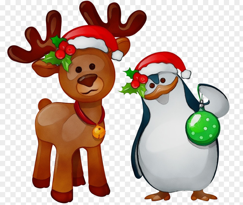 Christmas Eve Fawn Reindeer PNG