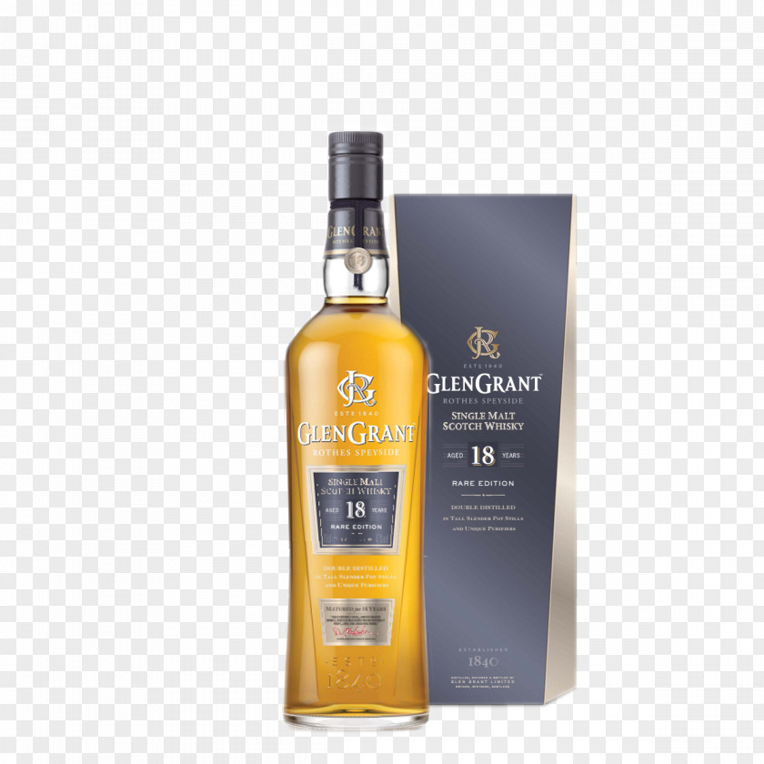 Drink Glen Grant Distillery Whiskey Liqueur Scotch Whisky Single Malt PNG
