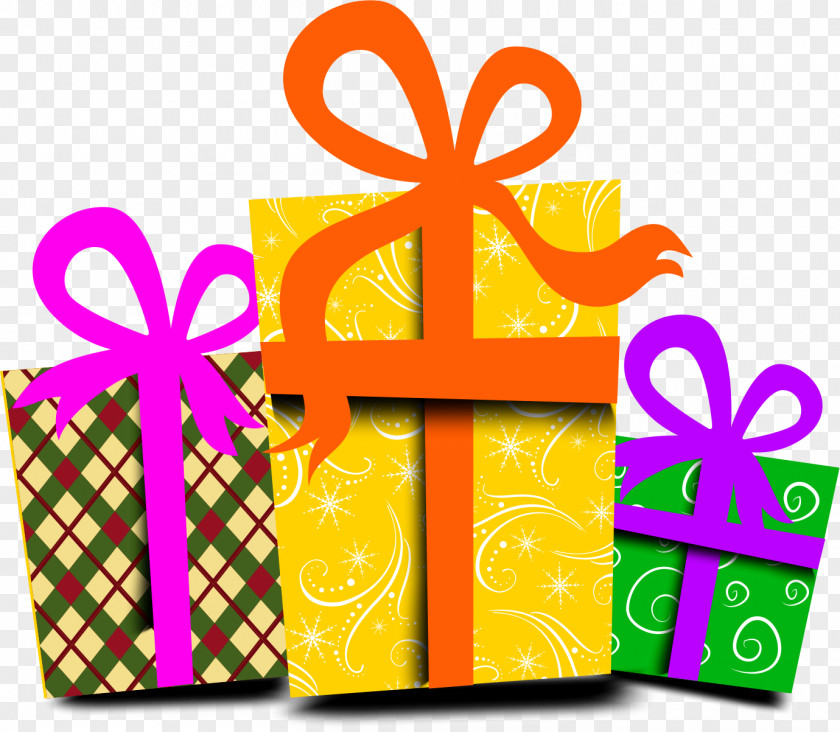 Gift Wrapping Image Vector Graphics PNG