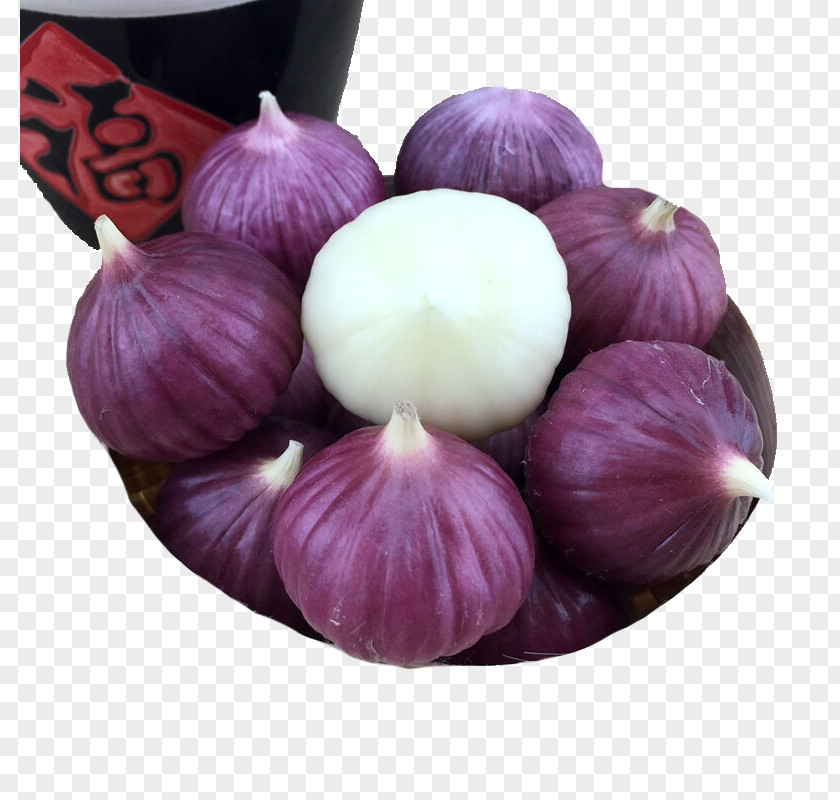 Purple Garlic Red Onion Shallot Vegetable PNG