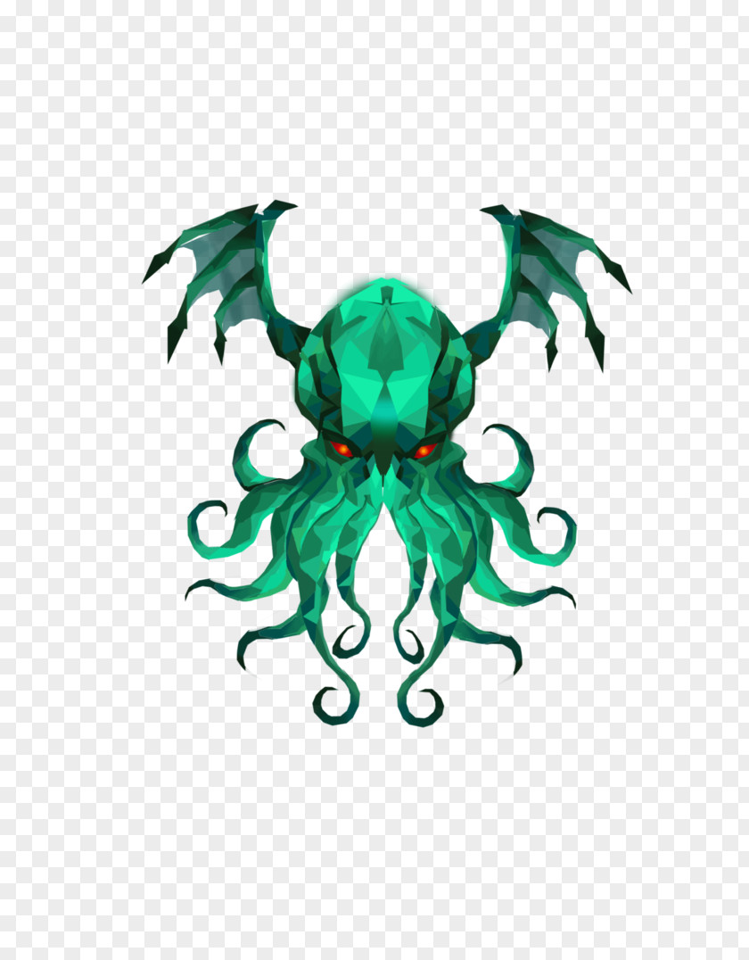 T-shirt Octopus Cthulhu Earring Bluza PNG