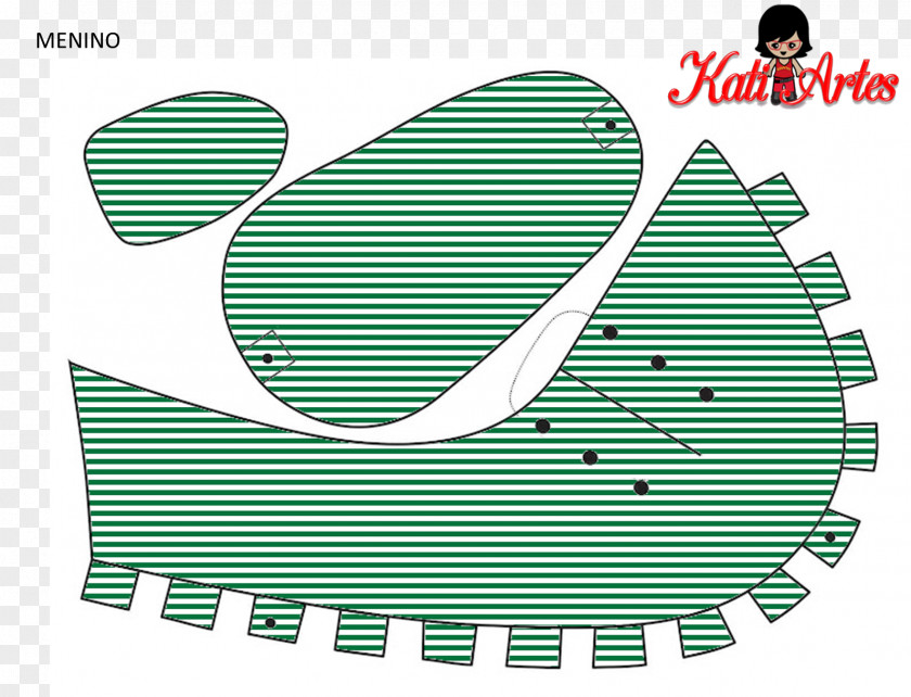 Child Shoe Infant Paper Pattern PNG