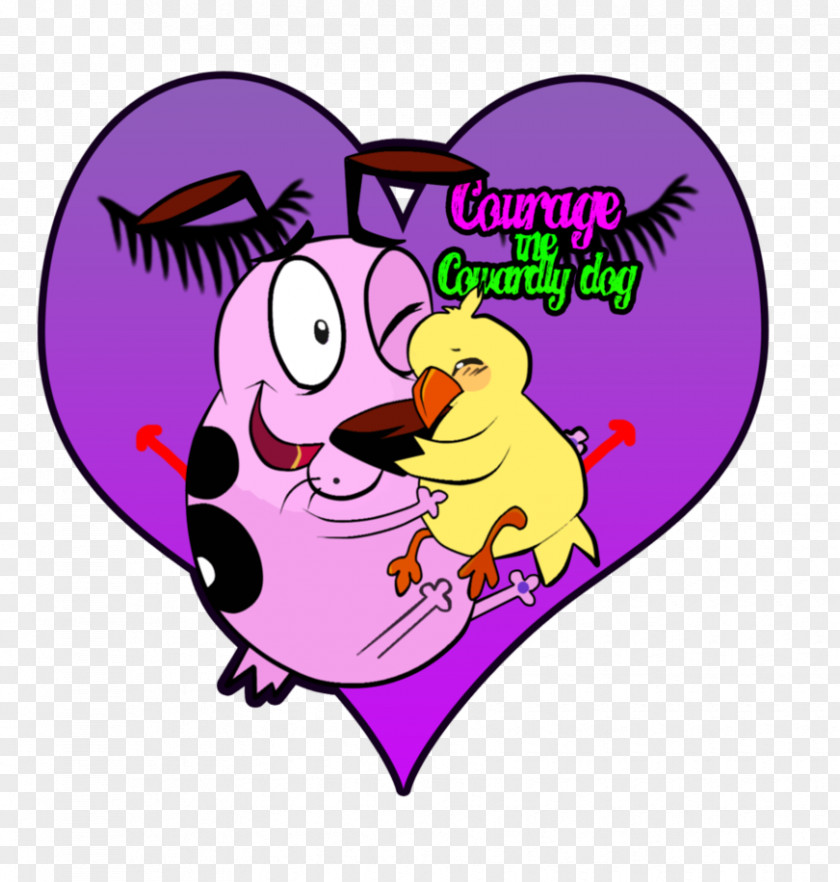 Dog Courage Love Fan Art PNG