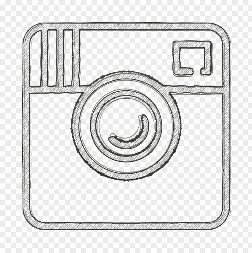 Social Media Icon Beautiful Camera Big Instagram Logo PNG