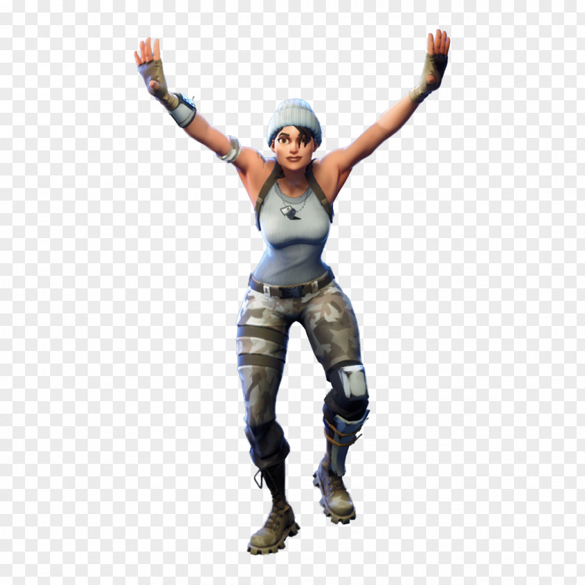 Fortnite Default Skin Battle Royale Video Dance PNG