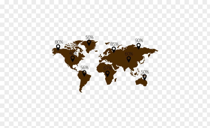 Globe World Map PNG