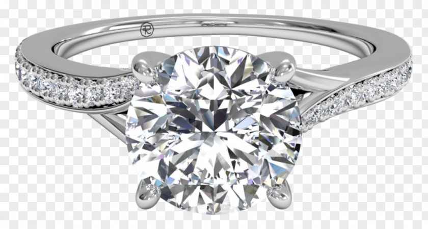 Ring Engagement Jewellery Princess Cut PNG