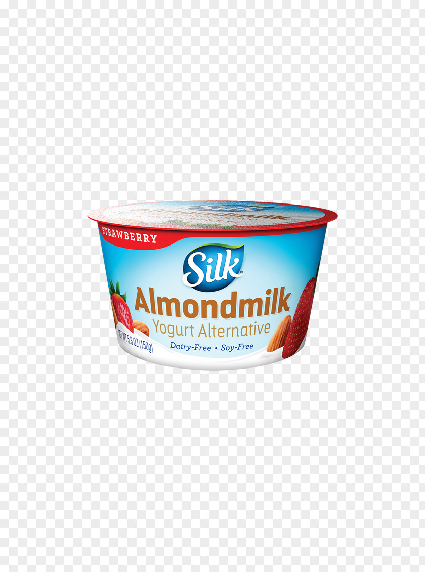 Strawberry Yogurt Almond Milk Soy Smoothie Silk PNG