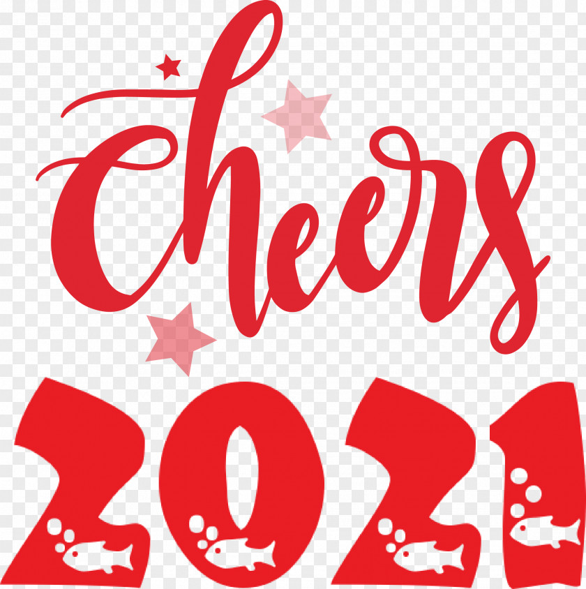 Cheers 2021 New Year Cheers.2021 PNG