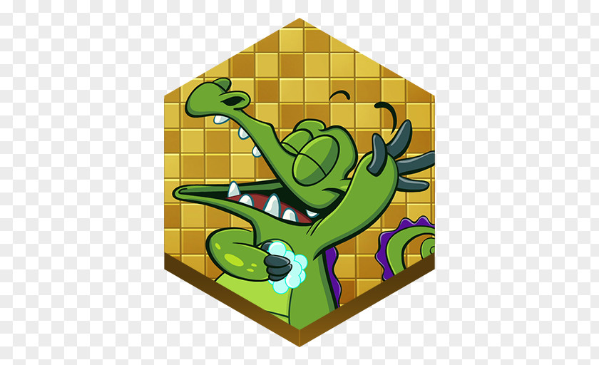 Game Wheres My Water Reptile Vertebrate Green Pattern PNG
