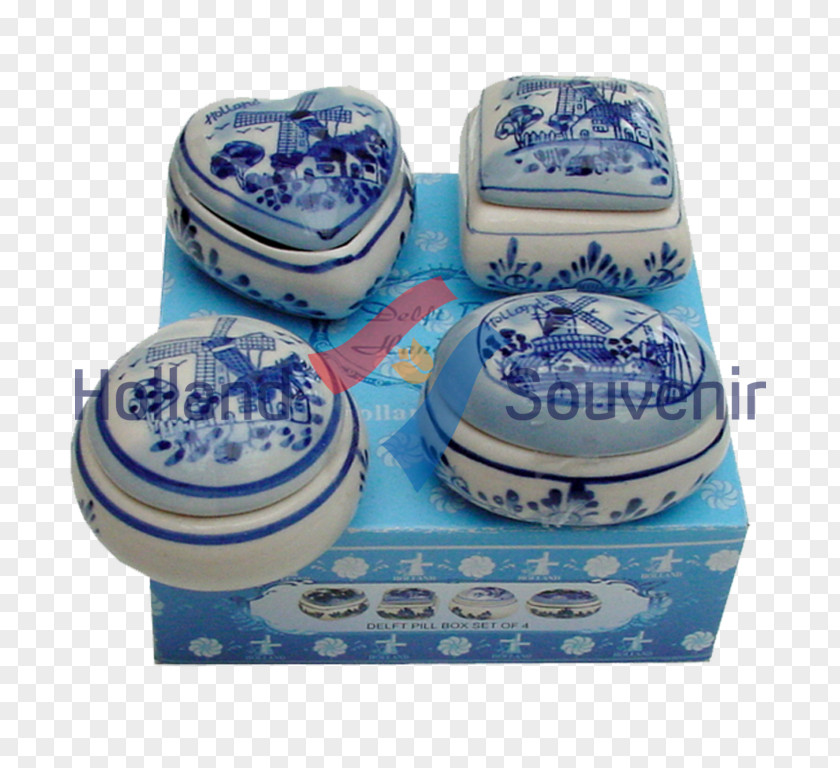 Medicine Box Blue And White Pottery Porcelain PNG