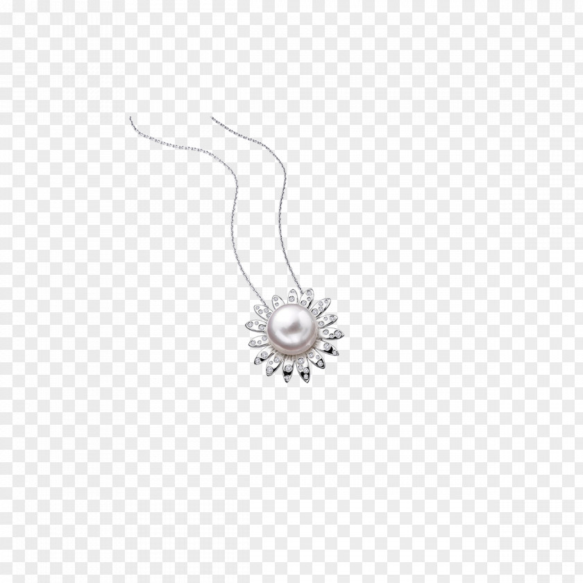Necklace Pendant Silver Pearl Jewellery PNG