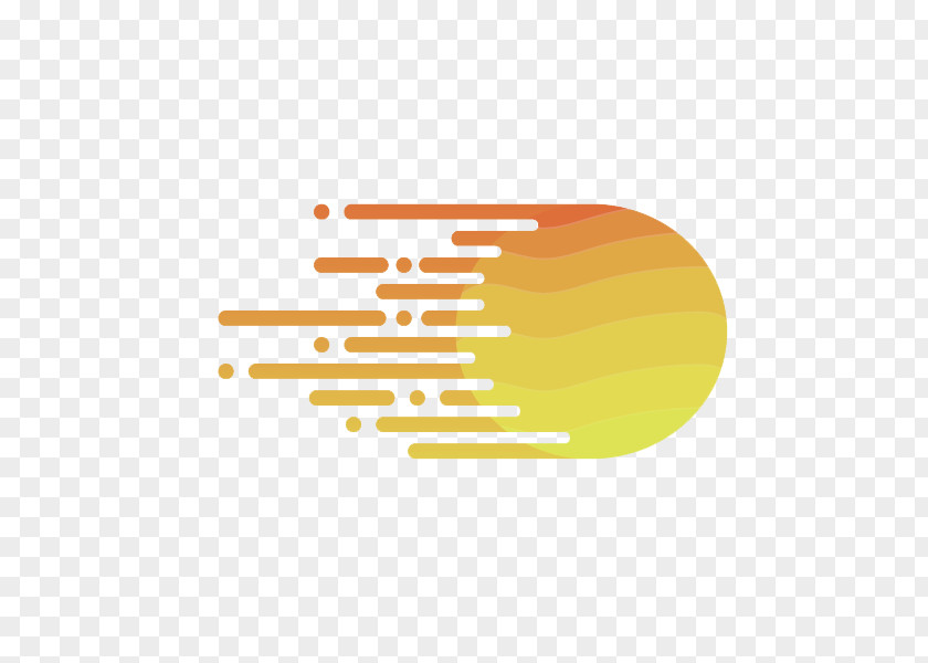 Yellow Fresh Fireball Decorative Pattern Icon PNG