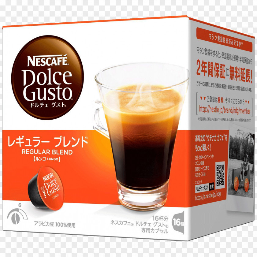 Coffee Dolce Gusto Lungo Café Au Lait Cappuccino PNG