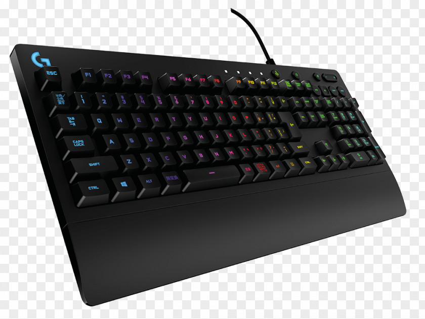 Computer Mouse Keyboard Logitech G213 Prodigy Gaming Keypad PNG