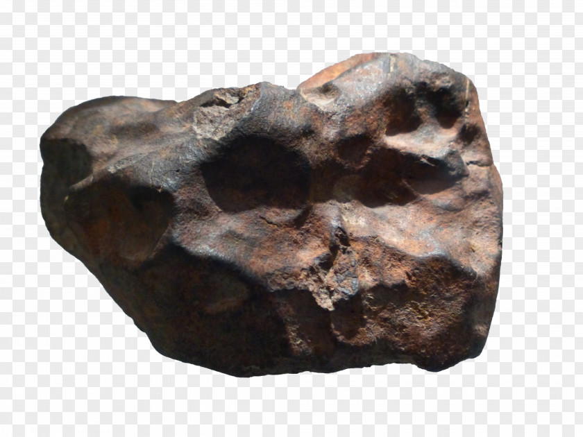 Falling Meteorite Meteor Crater Iron Rock Impact PNG