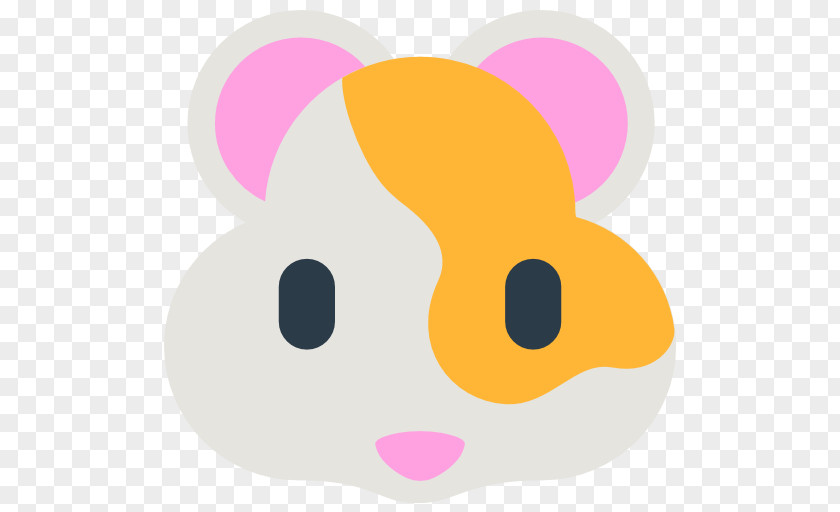 Hamster Apple Color Emoji Emoticon Clip Art PNG