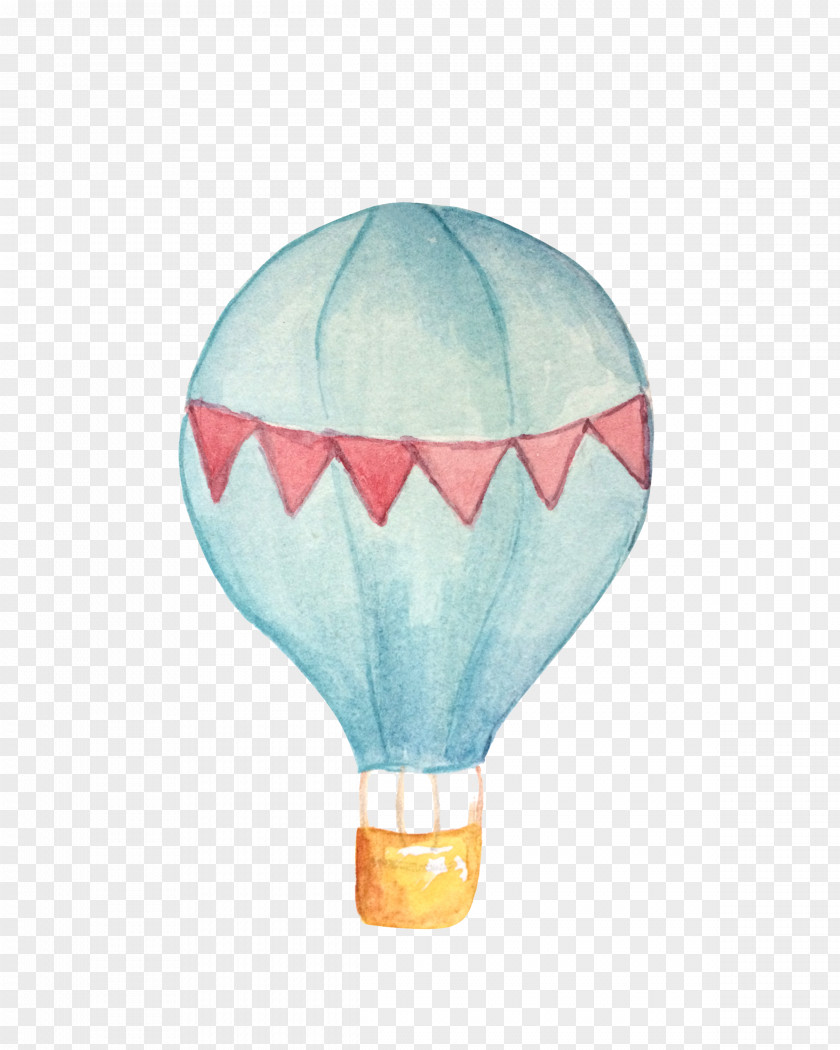 Hot Air Balloon Painting Download PNG