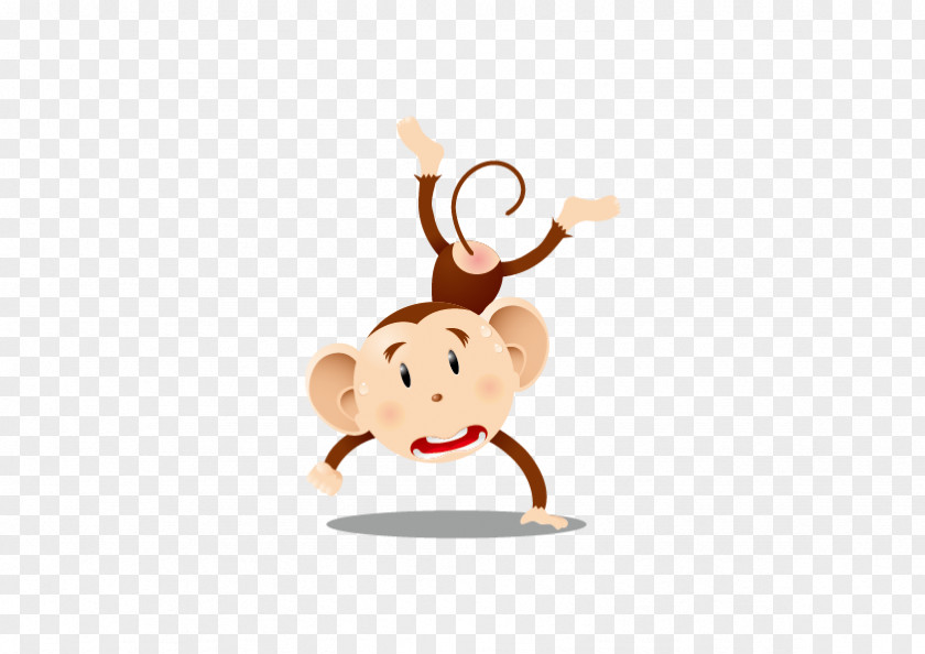 Juggling Monkey Ape PNG