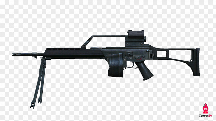 Machine Gun Heckler & Koch G36 Firearm Weapon MP5 PNG