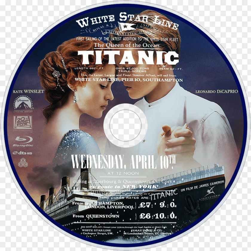 Titanic Blu-ray Disc Film Subtitle 0 PNG