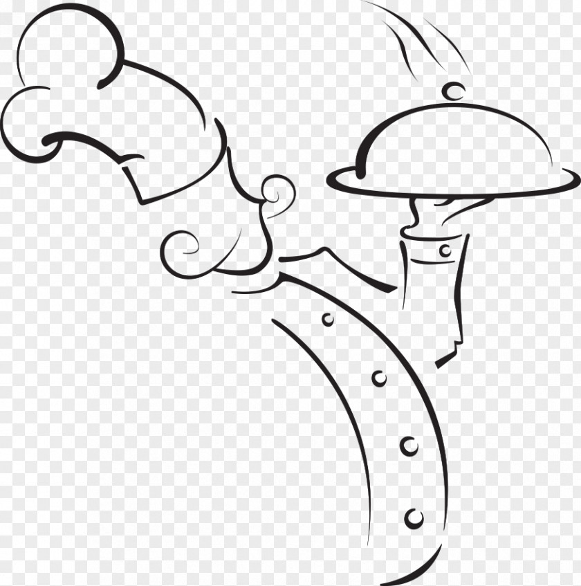 Vector Hand-painted Cook French Cuisine Chef Drawing Cooking PNG