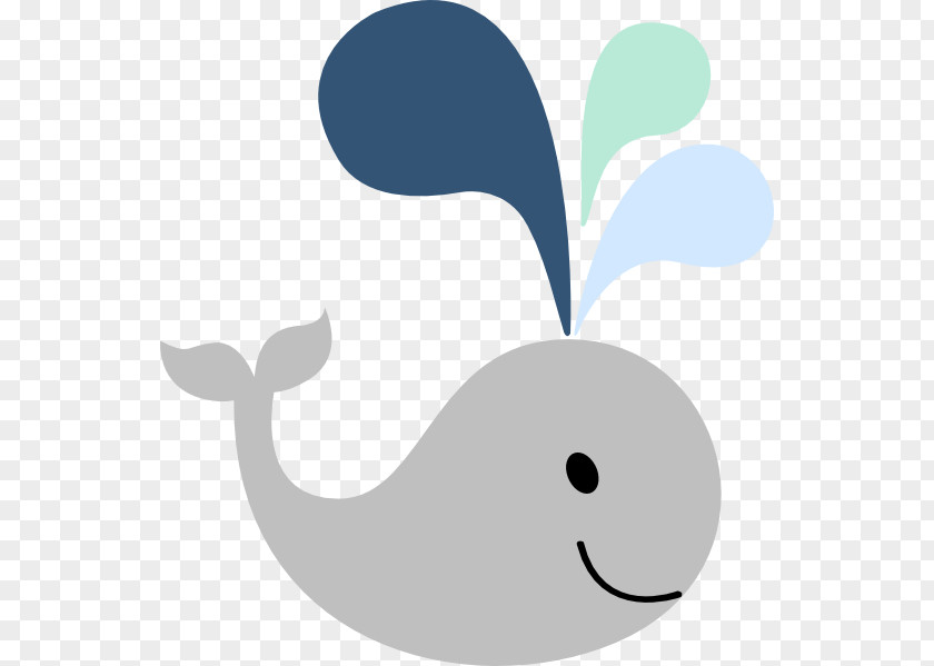 Whale Vector Blue Clip Art PNG