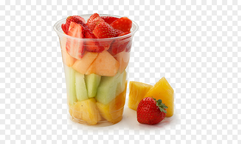 Fruit Salad Cup Bagel Breakfast PNG