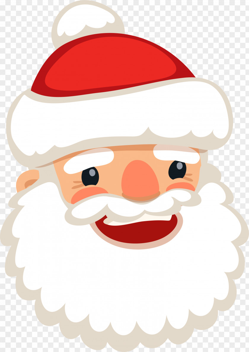 Happy Santa Claus Christmas Clip Art PNG