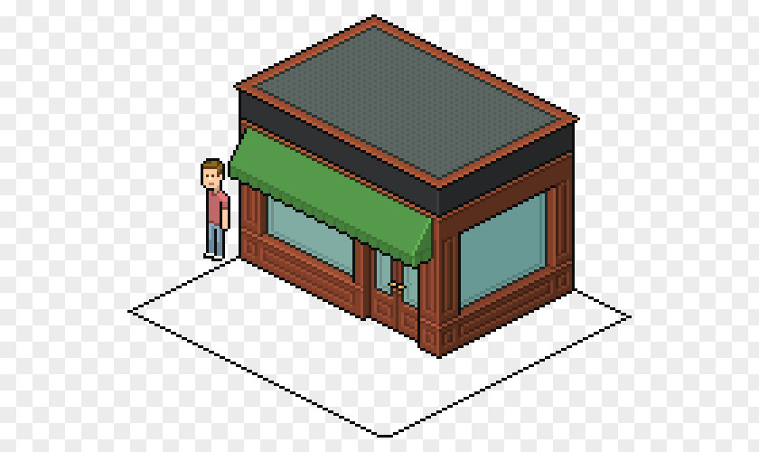Irregular Shading Cafe Pixel Art Isometric Video Game Graphics Projection Coffee PNG