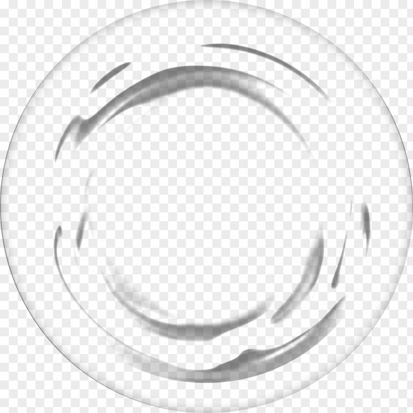 Brush Circle Black And White Angle PNG