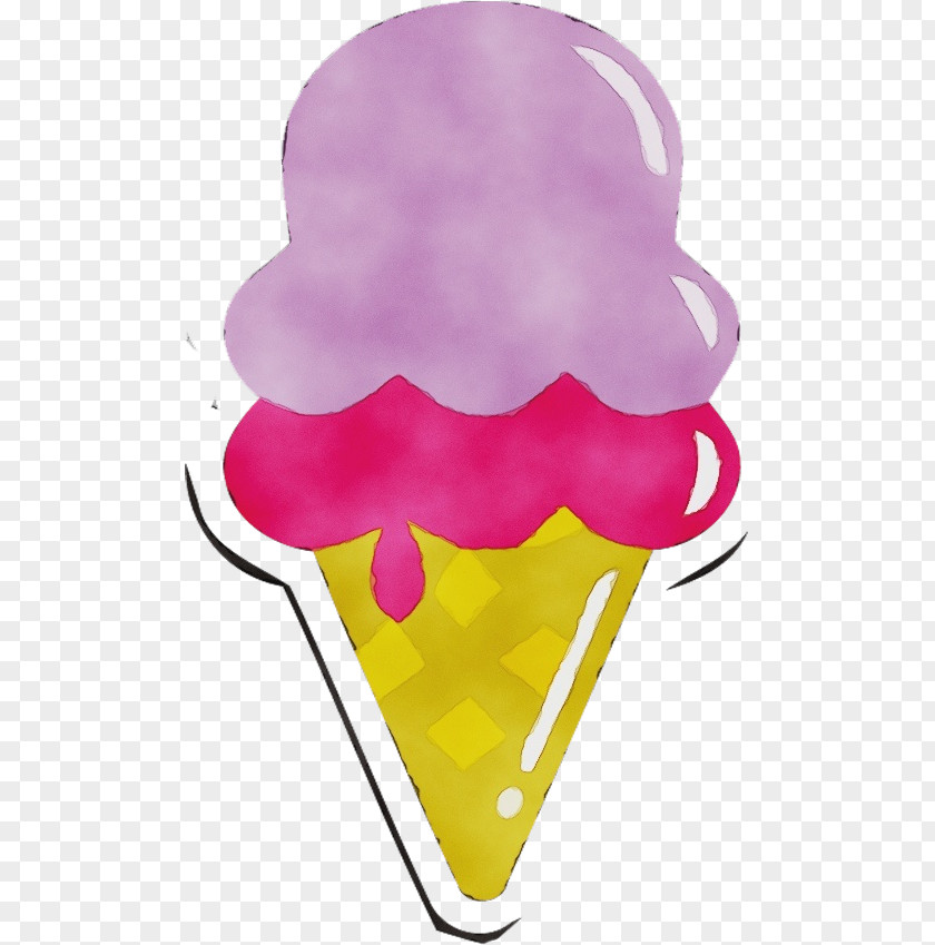 Dessert Magenta Ice Cream PNG