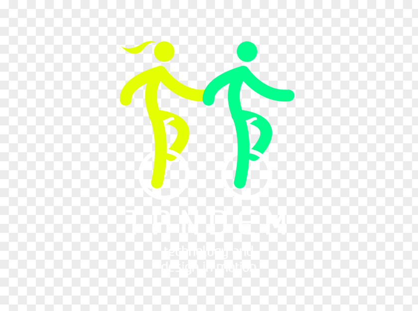 Tandem Logo Illustration Human Behavior Organization Brand PNG