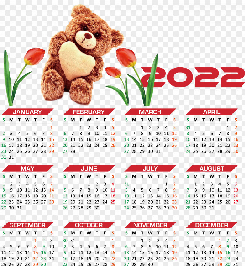 2022 Calendar Year 2022 Calendar Yearly 2022 Calendar PNG