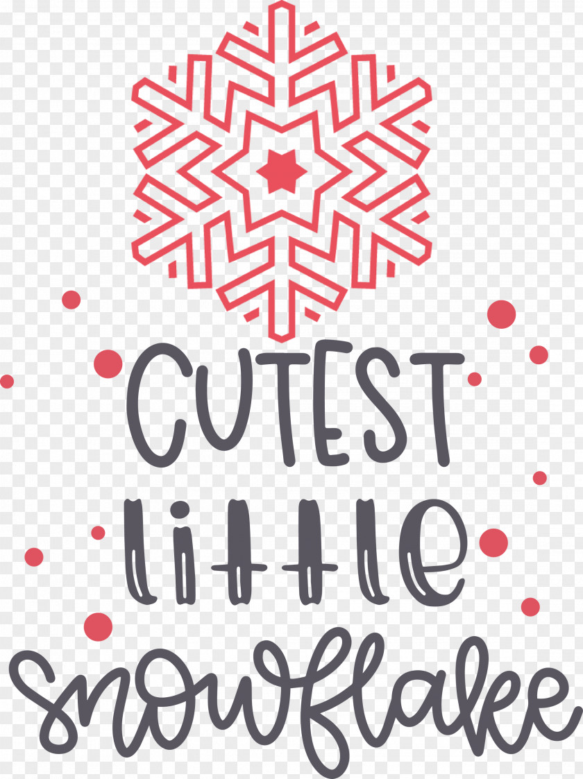 Cutest Snowflake Winter Snow PNG