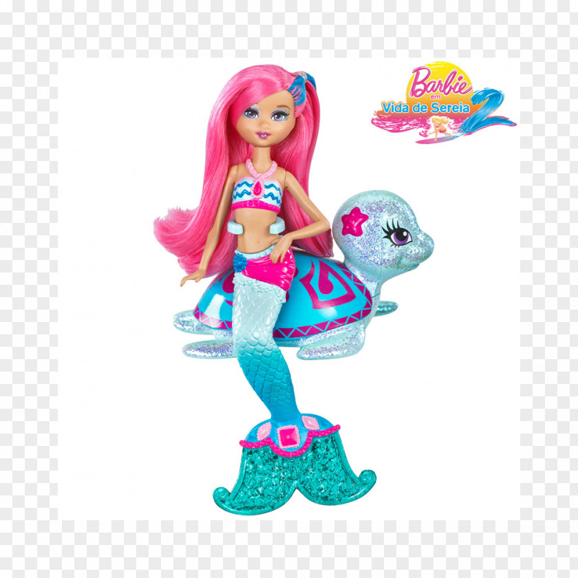 Mermaid Baby Ariel Barbie Merliah Summers Doll PNG