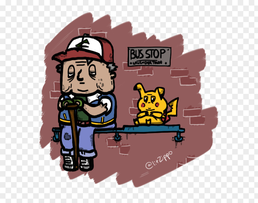 Pikachu Ash Ketchum Pokémon Fan Art PNG