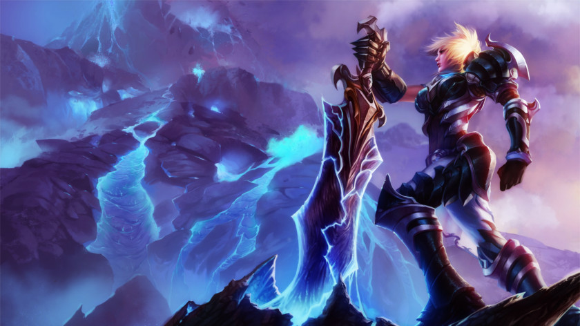 Zed The Master Of Sh League Legends Riven Minecraft Championship Art PNG