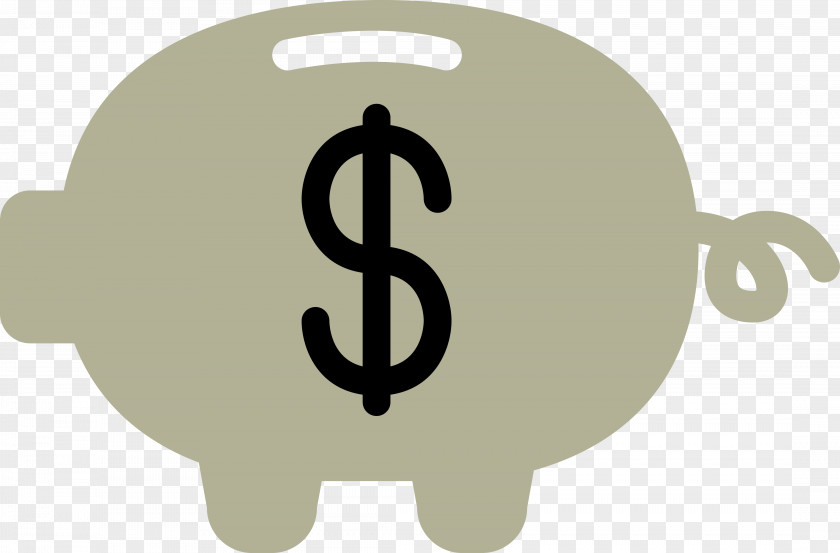 Cartoon Vector Piggy Bank Finance Icon PNG