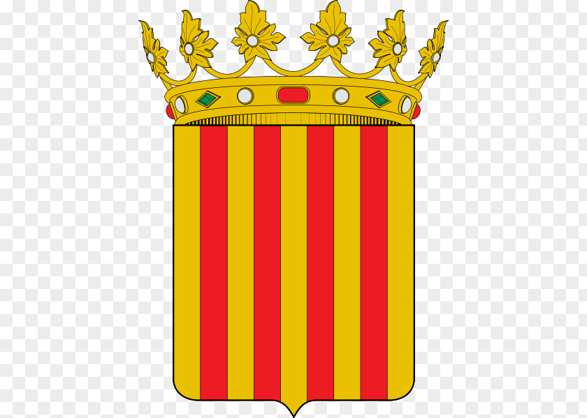 Flag Crown Of Aragon Kingdom Conquest Majorca PNG
