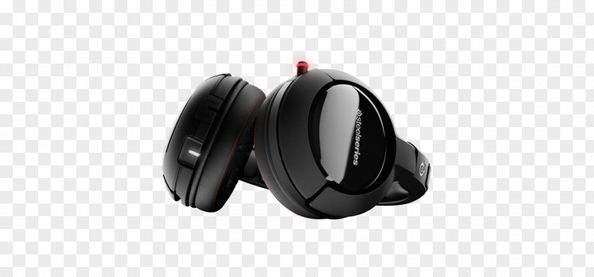 Headphones SteelSeries Siberia 800 Xbox 360 Black 7.1 Surround Sound PNG