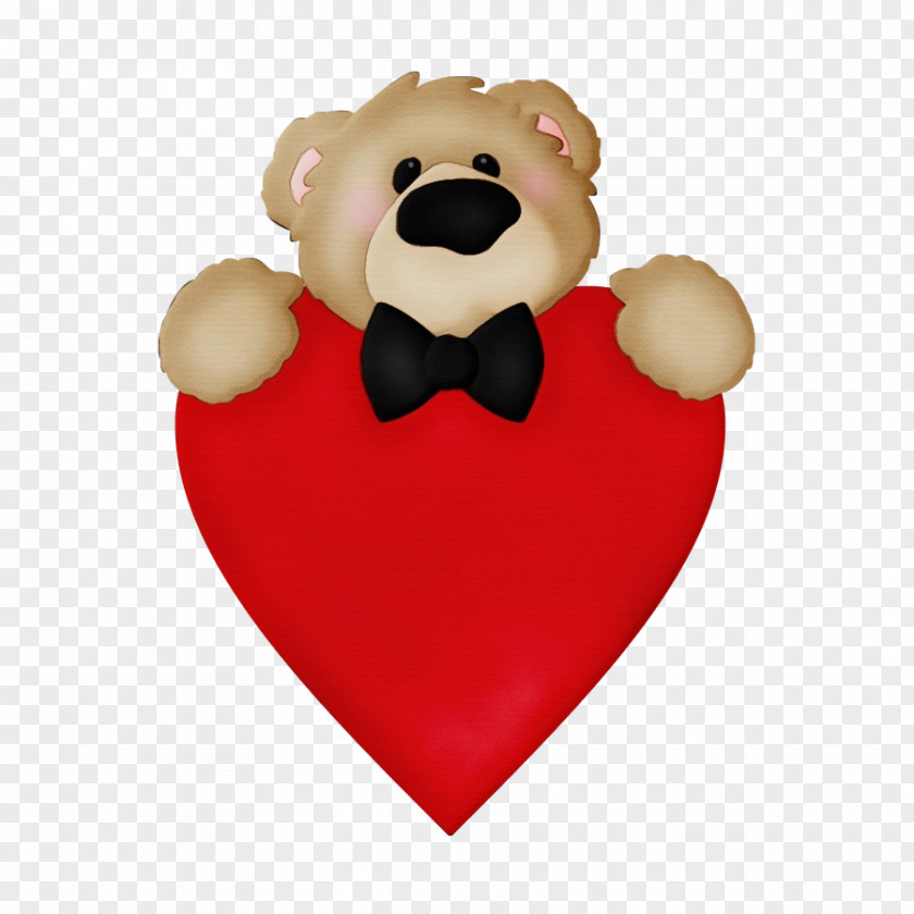 Love Heart Teddy Bear PNG