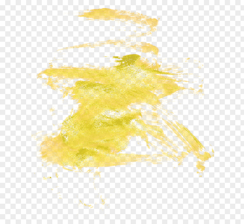 Paint Yellow Watercolor Painting Pap Test Sticker PNG
