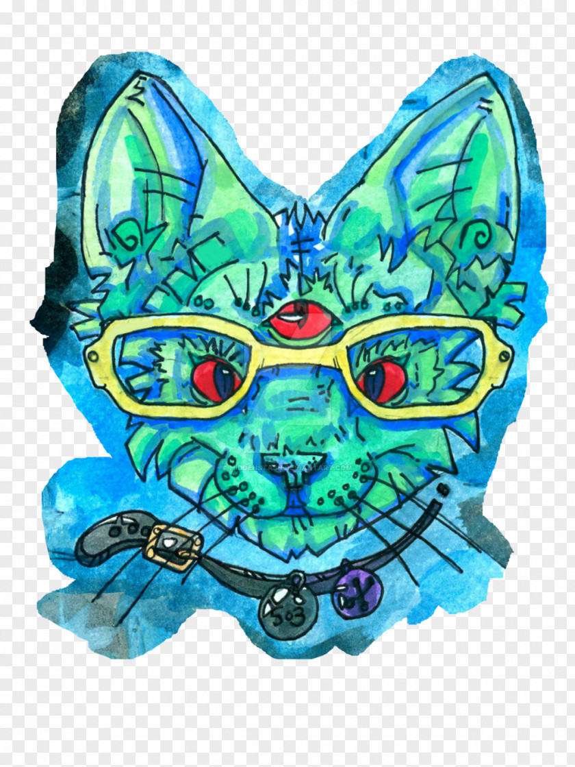 Space Cat Watercolor Hipster Animals: A Field Guide Image Information Tumblr PNG