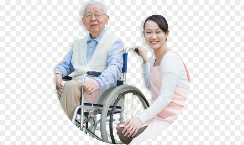 Assisted Living Wheelchair Caregiver Occupational Therapist Old Age PNG