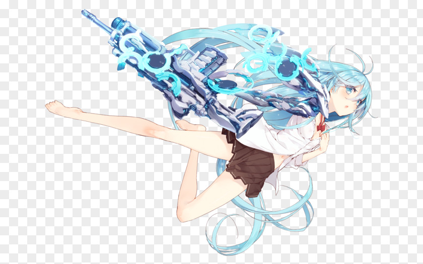 Blue Hair Anime Keyword Tool Firearm PNG hair Firearm, clipart PNG