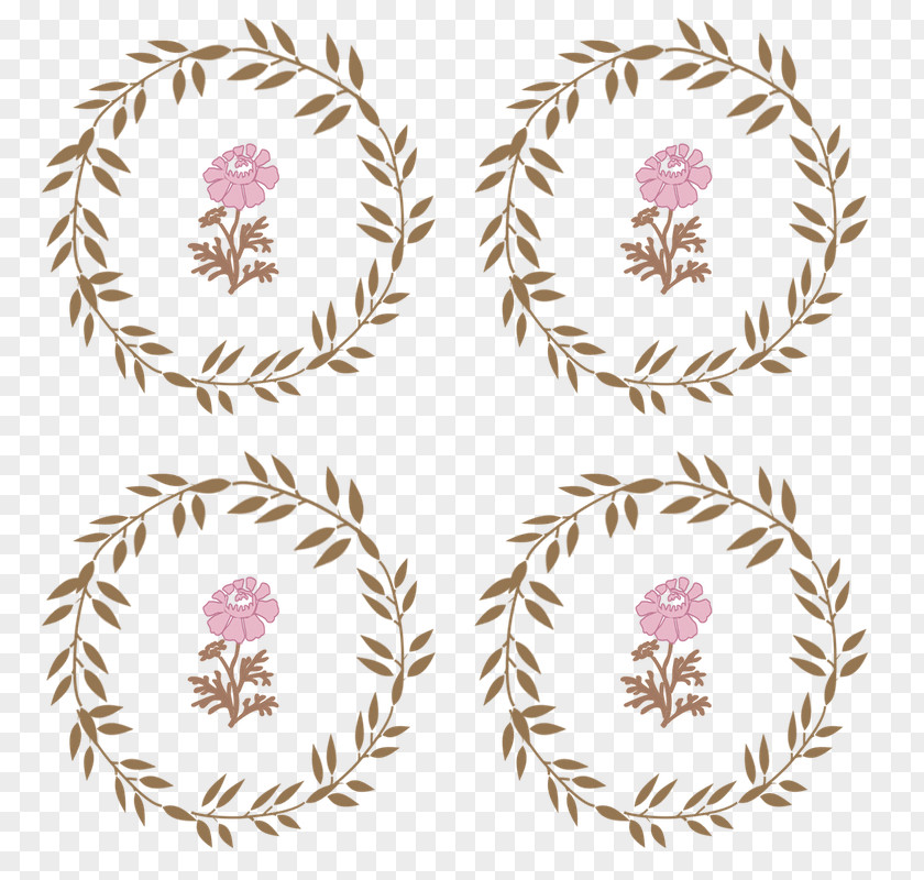 Circle Flower Paper Scrapbooking Alphabet PNG