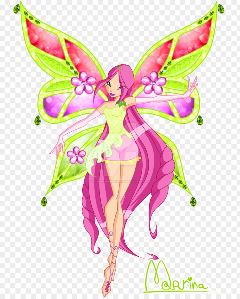 Fairy Bloom Sirenix Drawing Image PNG